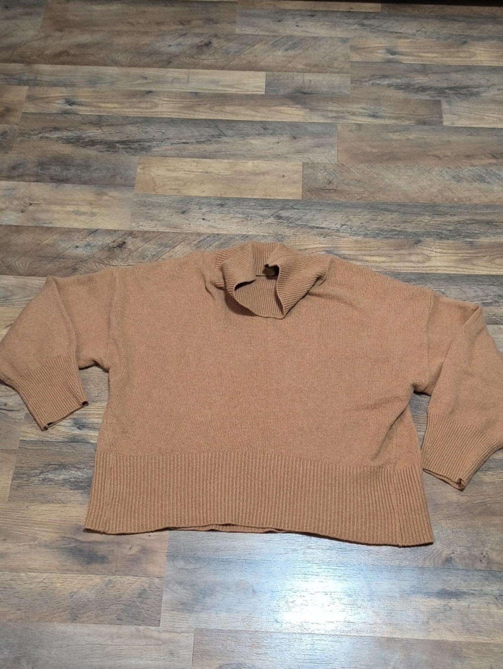 a new day Camel Rollneck Sweater